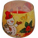 Essences of Life Schneemann Duftkerze im Glas 100 g