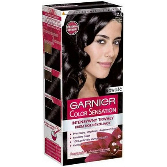 Garnier Color Sensation Haarfarbe 2.0 Ebenholzschwarz