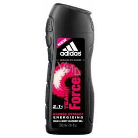 Adidas Team Force 2 in 1 Duschgel für Körper und Haare für Männer 250 ml