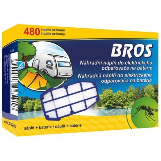 Bros Electric Mückenverdampfer 1 Ladung + Akku