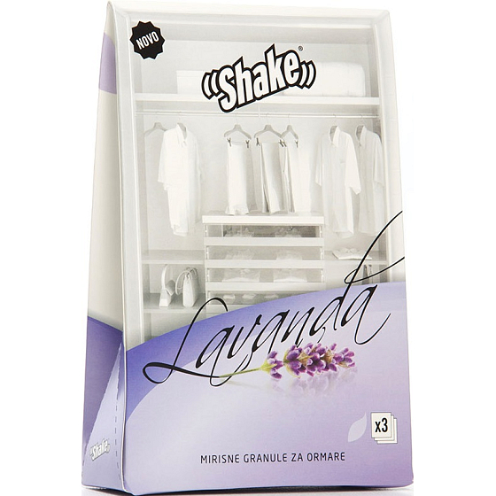 Shake Fragrance Closet Sachets Beutel mit Lavendelduft für 3 Stück