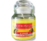 Lima Aroma Dreams Zitronenaromatisches Kerzenglas mit Deckel 120 g