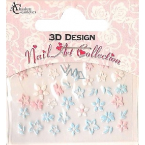 Absolute Cosmetics Nail Art 3D Nagelaufkleber 24917 1 Blatt