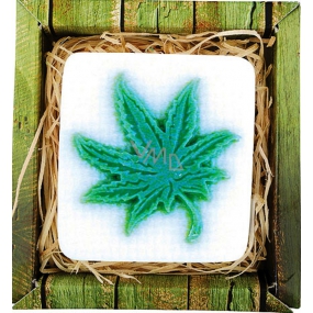 Bohemia Gifts Cannabis handgemachte Toilettenseife in einer Schachtel mit 80 g