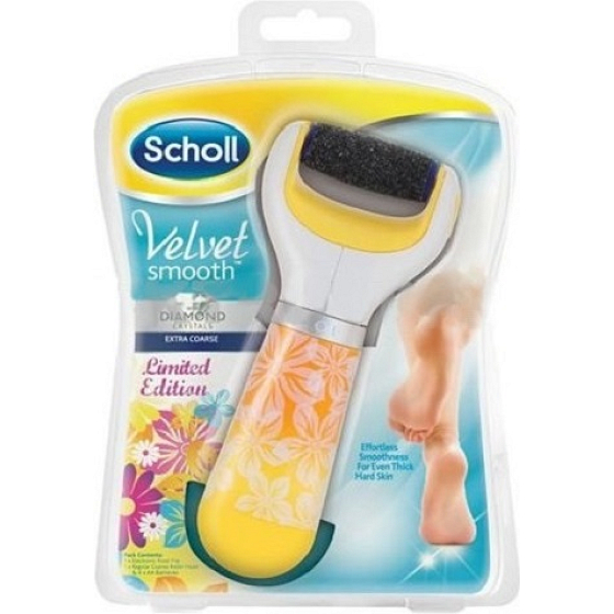 Scholl Velvet Smooth Express Pedi mit Diamantkristallen Limited Edition elektrische Fußfeile 1 Stück