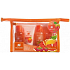 Idc Institute Fruit & Care Peach, Grapefruit & Berries Reiseset Duschgel 70 ml + Shampoo 70 ml + Körperlotion 50 ml + Peeling 50 ml + Etui, Kosmetikset