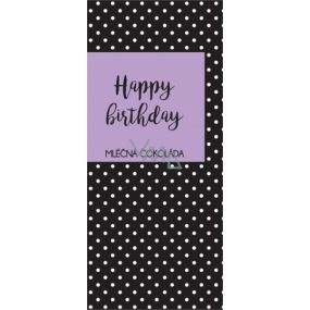 Albi Geschenk Milchschokolade Alles Gute zum Geburtstag 50 g 14 x 6 cm