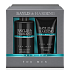 Baylis & Harding Men Duschgel aus Bernstein und Sandelholz 200 ml + Flüssigseife für Körper und Haar 300 ml Kosmetikset für Männer