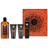 Erbario Toscano Parfümiertes Wasser mit schwarzem Pfeffer für Männer 7,5 ml + Aftershave 30 ml + Rasiercreme 30 ml + Duschgel 125 ml, Luxuskosmetikset
