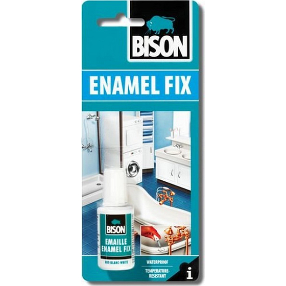 Bison Enamel Fix kalte Emaille für Reparaturen und Beschädigungen 20 ml