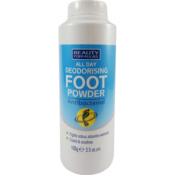 Beauty Formulas All Day Deodorising Fußpuder 100 g