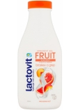 Lactovit Fruit Energy Vitalität und Frische Pfirsich und Grapefruit Duschgel für trockene Haut 500 ml