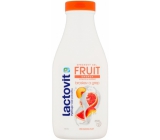 Lactovit Fruit Energy Vitalität und Frische Pfirsich und Grapefruit Duschgel für trockene Haut 500 ml