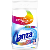Lanza Fresh & Clean Color Waschpulver für bunte Wäsche bewahrt die Intensität der Farben, mit einem angenehmen Duft 84 Dosen 6,3 kg