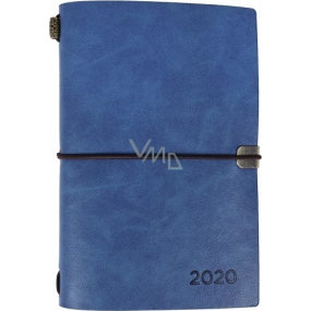 Albi Diary 2020 wöchentlich Luxus Blau 17,8 x 12 x 1,5 cm