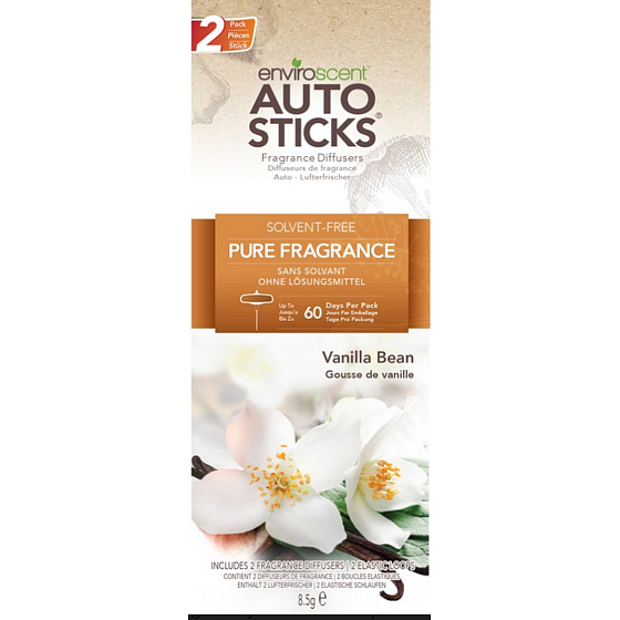 Enviroscent AutoSticks Vanilla Bean Räucherstäbchen 2 x 8,5 g