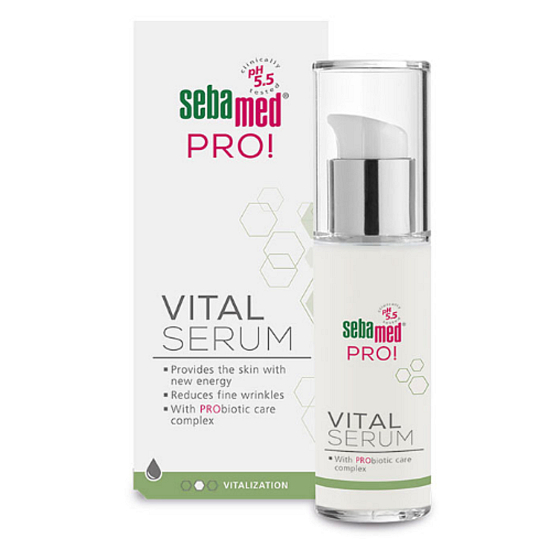 Sebamed Pro! intensives Serum reduziert und beugt den Zeichen der Hautalterung vor 30 ml