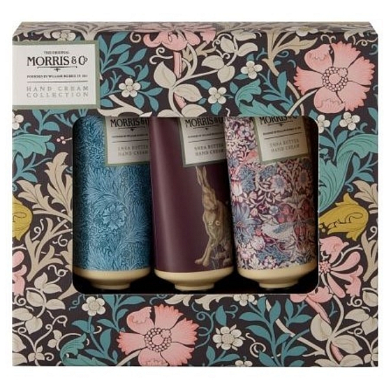 Heathcote & Ivory Pink Clay & Honeysuckle pflegende Hand- und Nagelcreme 3 x 30 ml, Kosmetikset