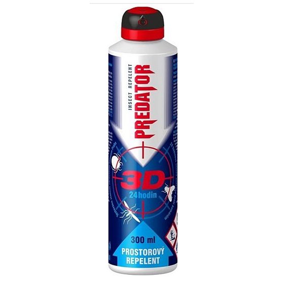 Predator Repellent 3D mit Parfüm, gegen Zecken und Mücken 300 ml