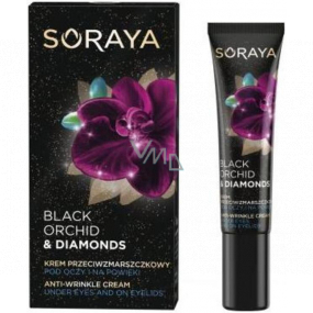 Soraya Black Orchid Black Orchid + Diamantpuder Anti-Falten-Augencreme 15 ml