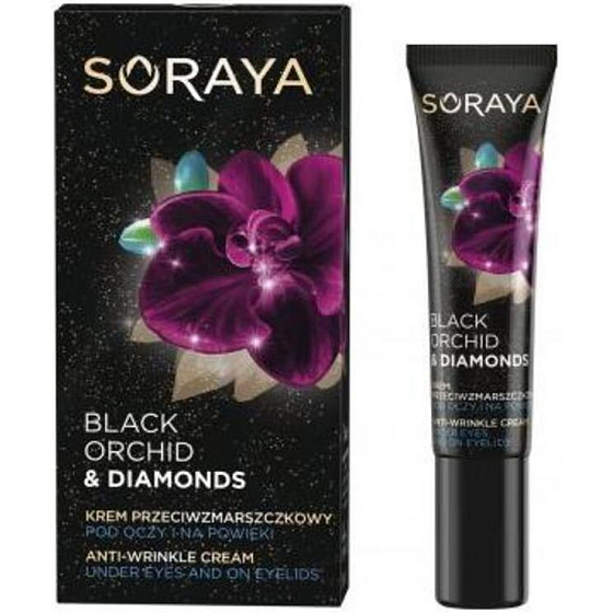 Soraya Black Orchid Black Orchid + Diamantpuder Anti-Falten-Augencreme 15 ml