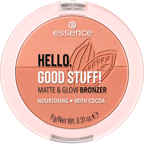 Essenz Hallo, gutes Zeug! Matte & Glow Bronzer 20 Kakao geküsst 9 g