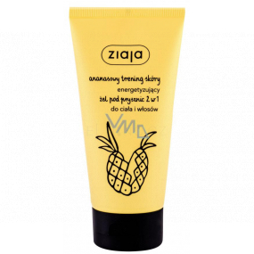 Ziaja Pineapple 2in1 energetisierendes Duschgel und Shampoo 160 ml