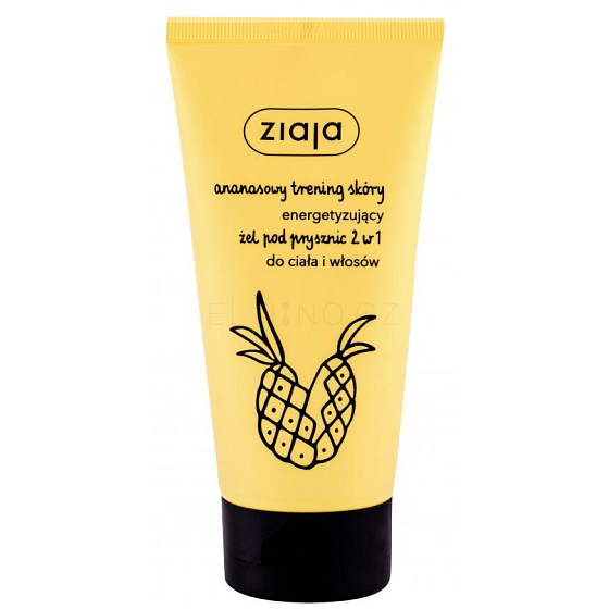 Ziaja Ananas 2in1 energetisierendes Duschgel und Shampoo 160 ml