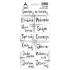 Arch Spice Sticker Lines Nelke 11 x 23,5 cm