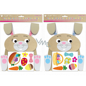 Engel Papier Geschenktüte Kaninchen mit Aufklebern 19 x 22 cm