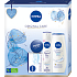 Nivea Original Care Antitranspirant Spray 150 ml + Creme Soft cremige Toilettenseife 100 g + Creme Creme zur Basispflege 30 ml + Creme Soft cremiges Duschgel 250 ml, Kosmetikset für Frauen