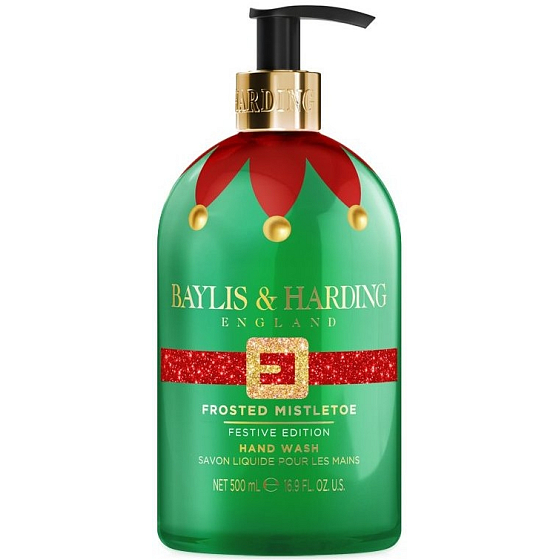 Baylis & Harding Elf Frozen Mistletoe Holiday Flüssigseifenspender 500 ml