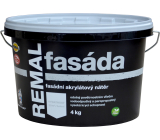 REMAL Fassaden Akrylfarbe weiß 4 kg