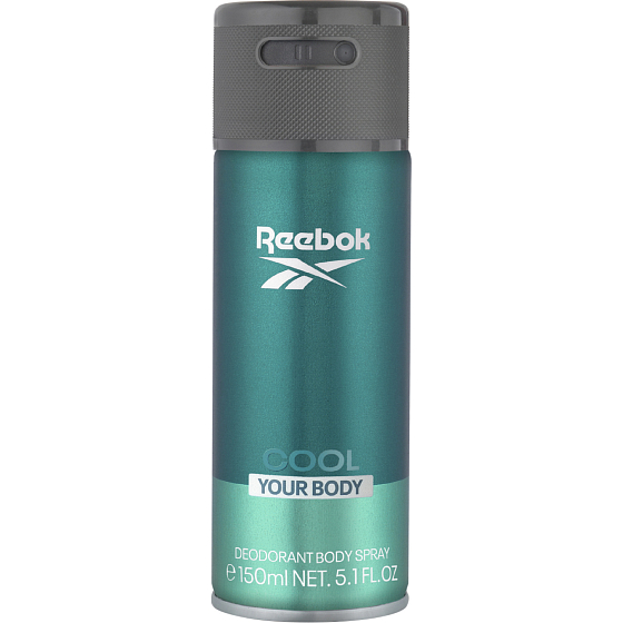 Reebok Cool Your Body Herren-Deodorant, 150 ml