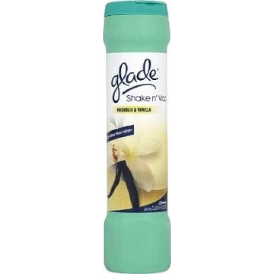 Glade Shake n Vac Magnolia & Vanille Teppich-Erfrischer und Geruchsabsorber 500 g
