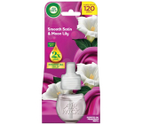 Air Wick Essential Oils zart Satin und Mondlilie elektrischer Lufterfrischer Nachfüllung 19 ml