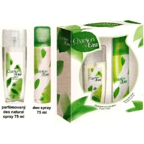 Chanson d Eau Original parfümiertes Deodorantglas für Frauen 75 ml + Deodorant Spray 75 ml, Kosmetikset
