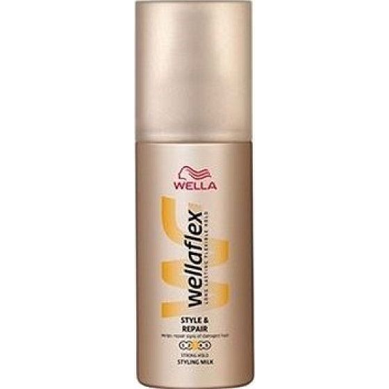 Wella Wellaflex Style & Repair Stark straffendes Styling-Milchspray 150 ml