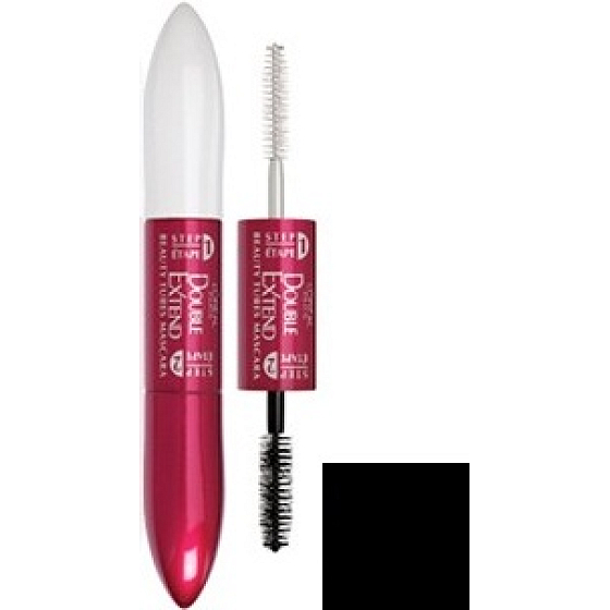 Loreal Paris Double Extension Beauty Tubes Mascara schwarz 2 x 6 ml