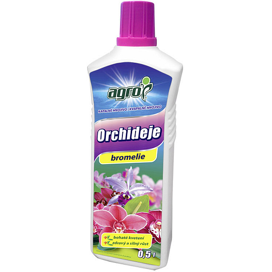 Agro Orchidea bromelia Flüssigdünger für Orchideen 0,5 l