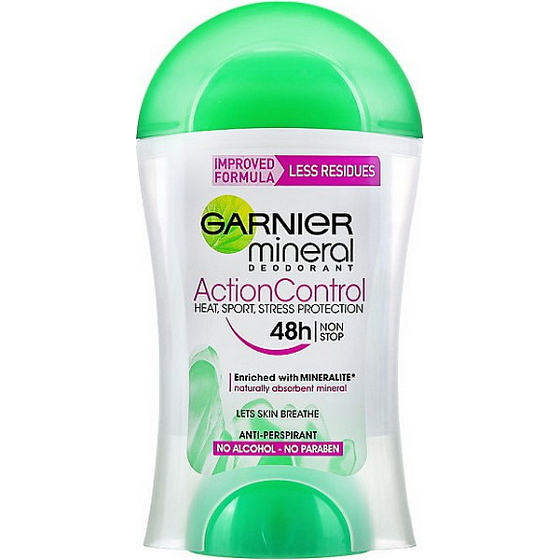 Garnier Mineral Action Control Antitranspirant Deo-Stick für Frauen 40 ml