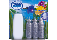 Air Menline Rain of Island Lufterfrischer Gerät und Nachfüllung 3× 15 ml