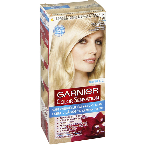 Garnier Color Sensation Haarfarbe 110 Superaufhellendes Naturblond