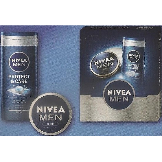 Nivea Men Creme Creme 75 ml + Duschgel 250 ml, Kosmetikset