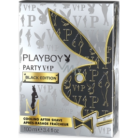 Playboy Vip Black Edition für Ihn Rasierwasser 100 ml