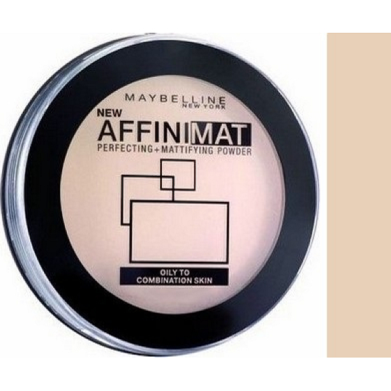 Maybelline Affinimat Perfecting & Mattifying Powder Powder 20 Nude Beige 16 g