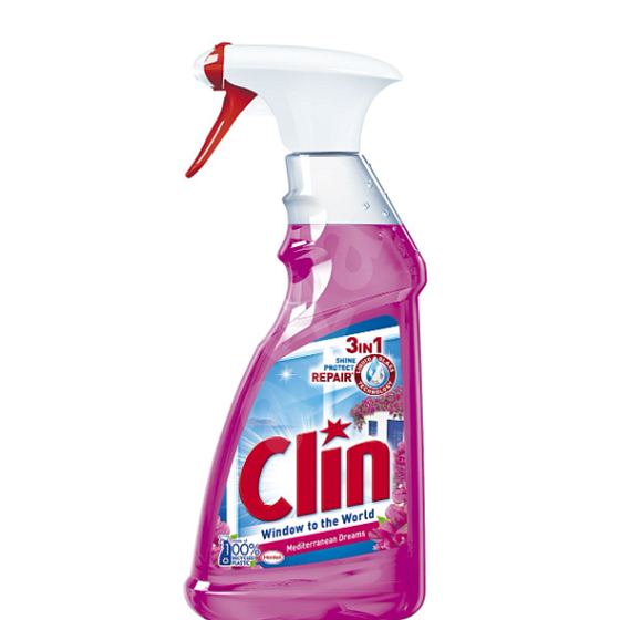 Clin Mediterranean Dreams Glasreiniger Sprühflasche 500 ml
