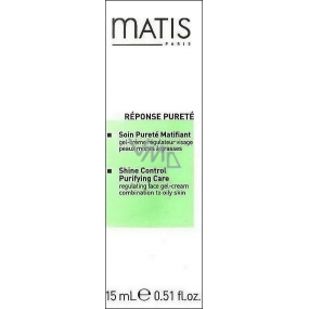 Matis Paris Response Pureté Shine Control Reinigungsgel Fettregulierende Gelcreme 15 ml