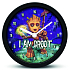Degen Merch Marvel Guardians of the Galaxy Tischuhr 13 x 13 x 4 cm