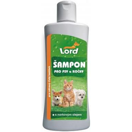 Lord Shampoo für Hunde und Katzen mit Nerzöl 250 ml